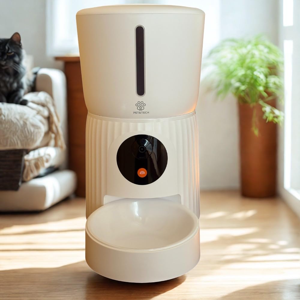 Automatischer Futterautomat, 4L, mit Kamera, WiFi